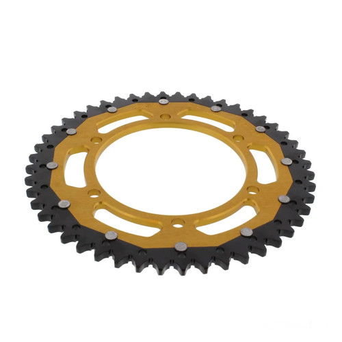 Kettenrad alu gold zähne - kettenrad,