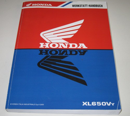 Werkstatthandbuch honda 650 - xl,