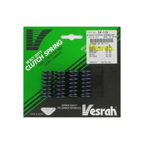 Vesrah kupplungsfedern honda - kupplungsfedern,