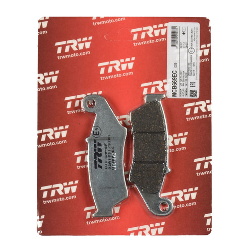 Trw bremsbelag organisch - bremsbelag,